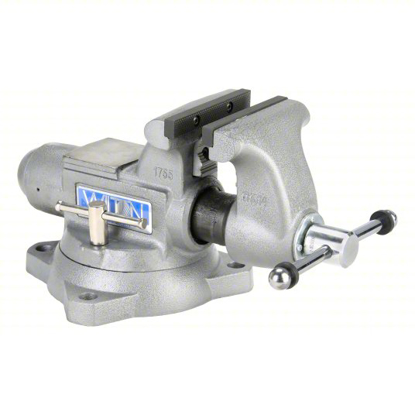 Picture of WILTON COMBINATION VISE- HEAVY DUTY- ENCLOSED- 5 1/2 IN JAW FACE WD- 5 IN MAX JAW OPENING- SERRATED