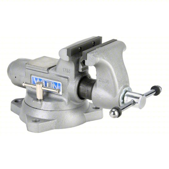 Picture of WILTON COMBINATION VISE- HEAVY DUTY- ENCLOSED- 5 1/2 IN JAW FACE WD- 5 IN MAX JAW OPENING- SERRATED