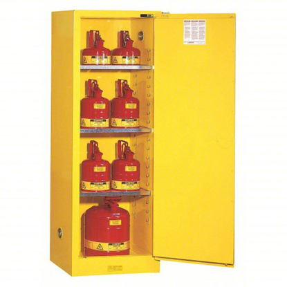 Picture of JUSTRITE HAZARDOUS MATERIAL STORAGE CABINET