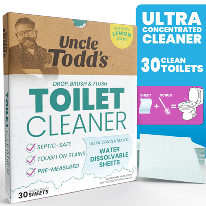 Picture of LEMON SCENTED TOILET CLEANER SHEETS - BOX/8 PACK