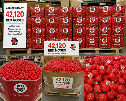 Picture of RED CLOWN NOSES, CASE OF 360 NOSES