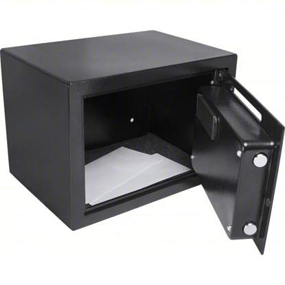 Picture of CASH DEPOSITORY SAFE- 0.59 CU FT- 22.5 LB- BLACK