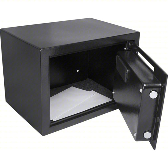 Picture of CASH DEPOSITORY SAFE- 0.59 CU FT- 22.5 LB- BLACK