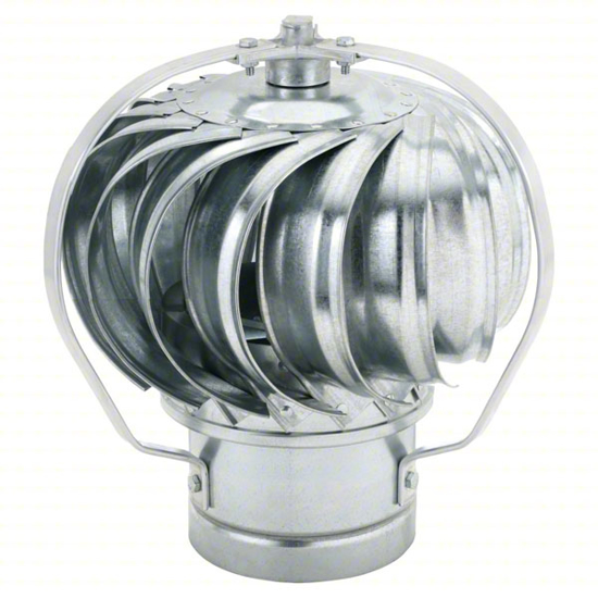 Picture of TURBINE VENTILATOR- EXTERNAL- 8 IN THROAT DIA.- 255 CFM @ 4