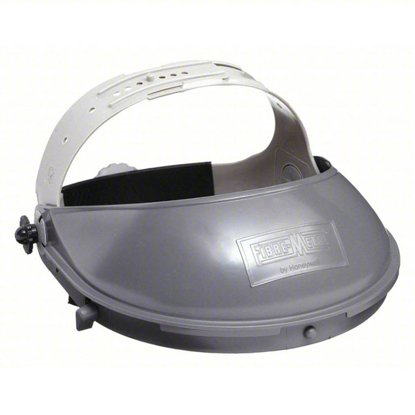 Picture of HEADGEAR- SINGLE CROWN HEADGEAR- RATCHET- GRAY- PLASTIC