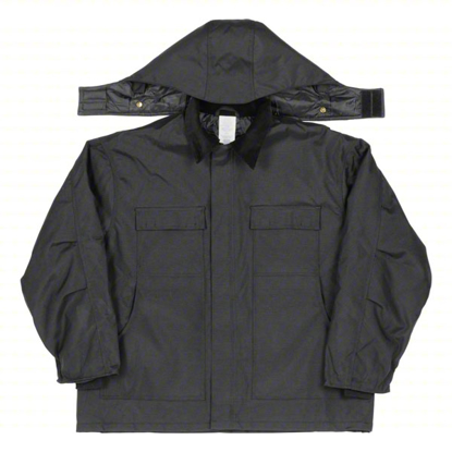 Picture of HOODED ARCTIC COAT,BLACK,XL