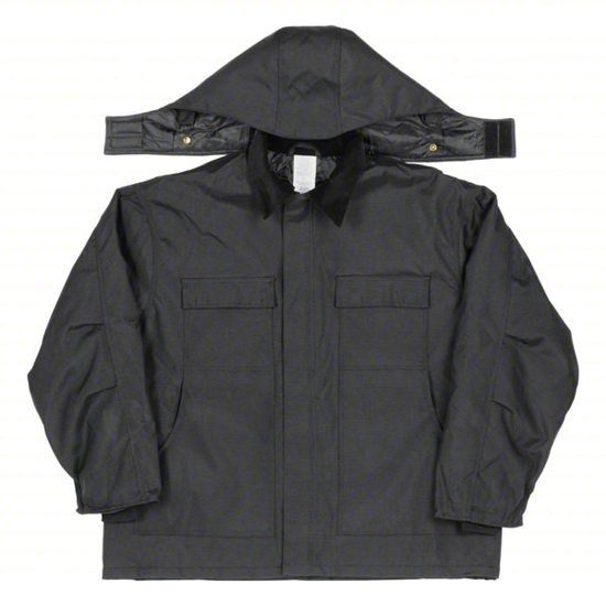 Picture of HOODED ARCTIC COAT,BLACK,XL