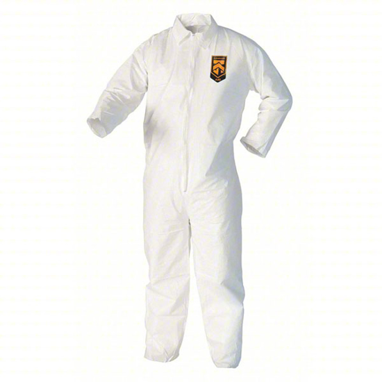 Picture of DISPOSABLE COVERALLS, LARGE, PACK OF 25