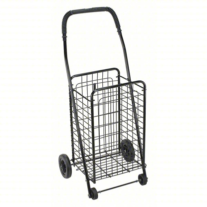 Picture of FOLDING SHOPPING CART- 90 LB LOAD CAPACITY- FOLDING- 17 IN X