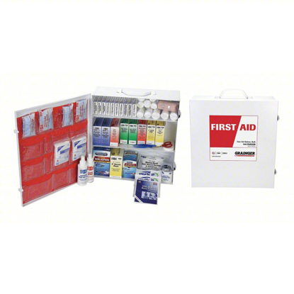 Picture of FIRST AID CABINET- CABINET- METAL- INDUSTRIAL- 100 PEOPLE S