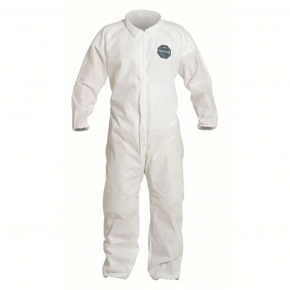Picture of COLLARED DISPOSABLE COVERALLS