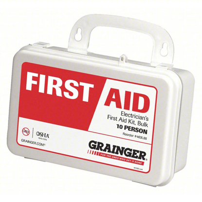 Picture of FIRST AID KIT- KIT- PLASTIC- INDUSTRIAL- 10 PEOPLE SERVED PE