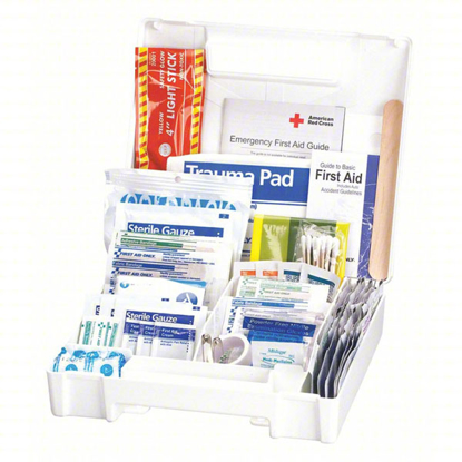 Picture of FIRST AID KIT AND HOUSING: VEHICLE, 10 PEOPLE