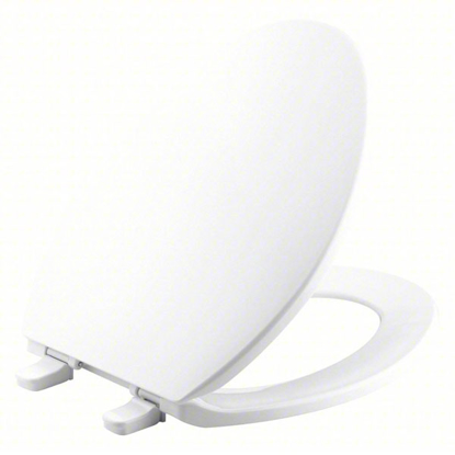 Picture of ELONGATED- STANDARD TOILET SEAT TYPE- CLOSED FRONT TYPE- IN