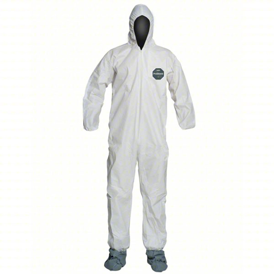 Picture of DISPOSABLE COVERALLS: L, PACK OF 25