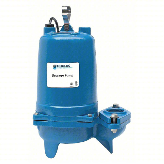 Picture of SEWAGE EJECTOR PUMP- HP 2- DISCHARGE 2 IN FNPT