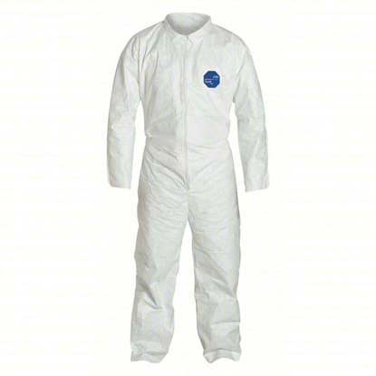 Picture of COLLARED DISPOSABLE COVERALLS- COLLARED COVERALL- PK 6