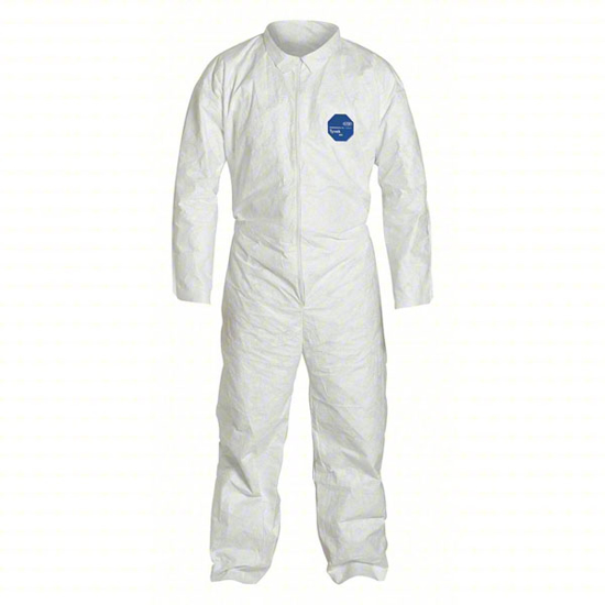 Picture of COLLARED DISPOSABLE COVERALLS- COLLARED COVERALL- PK 6