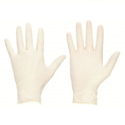 Picture of DISPOSABLE GLOVES LATEX S NATURAL PK100