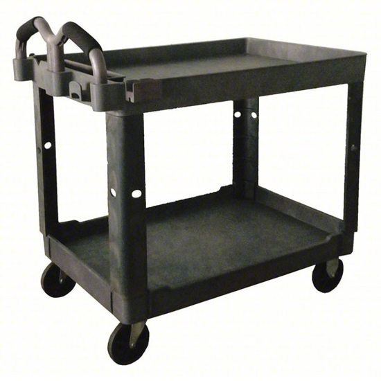 Picture of RAISED HANDLE UTILITY CART