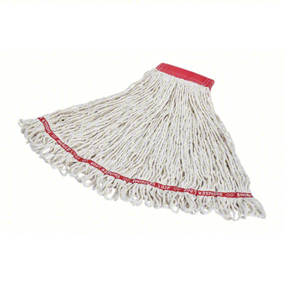 Picture of SIDE GATE RAYON STRING WET MOP HEAD- WHITE