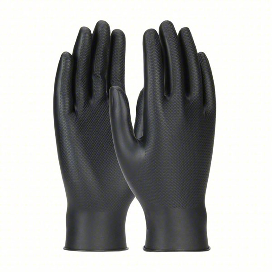 Picture of DISPOSABLE GLOVES: CHEMICAL-RESISTANT/FOOD-GRADE, L ( 9 )