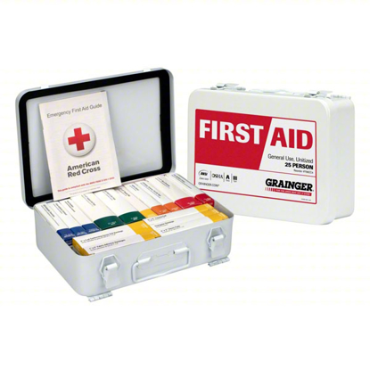 Picture of FIRST AID KIT AND HOUSING 25 PERSON