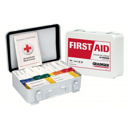 Picture of FIRST AID KIT AND HOUSING 25 PERSON