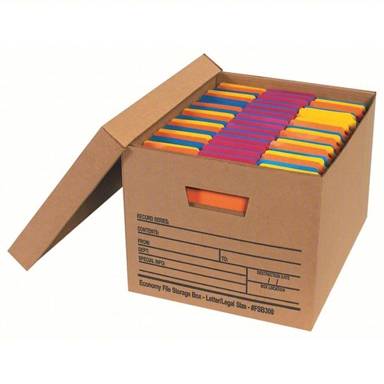 Picture of FILE BOX, 12 PK